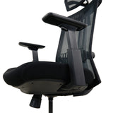 Realm of Thrones - COMMODORE Ergonomic Office Chair（Black）