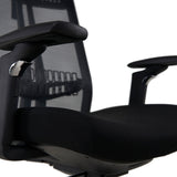 Realm of Thrones COMMODORE Ergonomic Mesh Office Chair with 4D Armrests（Black）