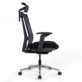 Realm of Thrones COMMODORE Ergonomic Mesh Office Chair with 4D Armrests（Black）