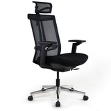 Realm of Thrones COMMODORE Ergonomic Mesh Office Chair with 4D Armrests（Black）