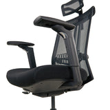 Realm of Thrones COMMODORE Ergonomic Mesh Office Chair with 4D Armrests（Black）