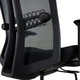 Realm of Thrones COMMODORE Ergonomic Mesh Office Chair with 4D Armrests（Black）