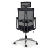 Realm of Thrones COMMODORE Ergonomic Mesh Office Chair with 4D Armrests（Black）